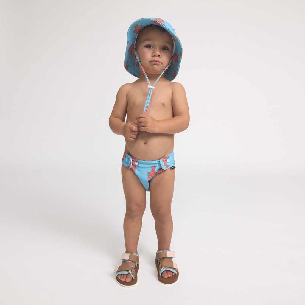 Crywolf Reusable Swim Nappy Little Lobsters in Little Lobsters