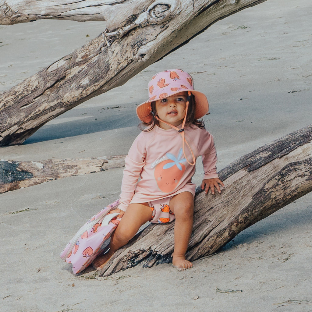 Crywolf Reusable Swim Nappy Strawberry Splash in Strawberry Splash
