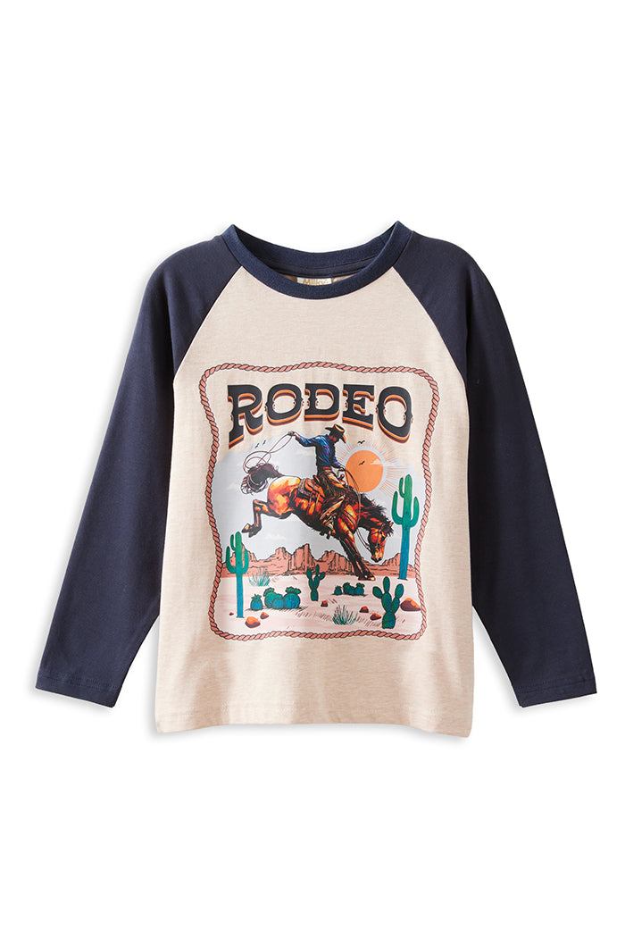 Milky Clothing Rodeo Tee in Almond
