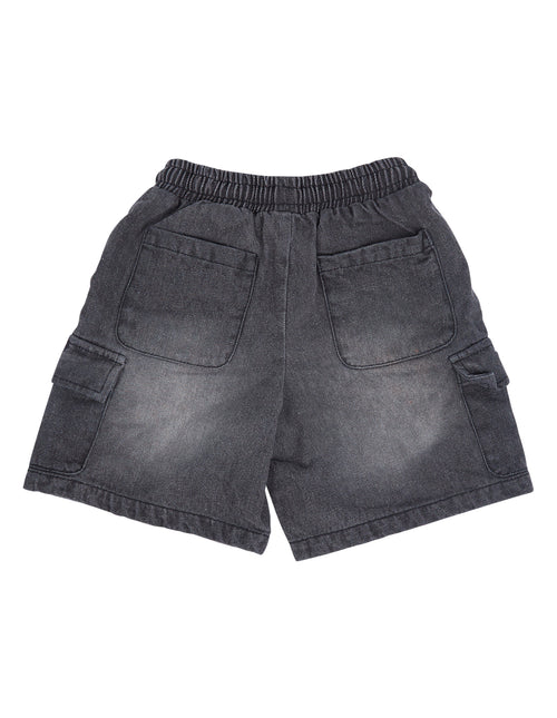 Animal Crackers Rover Short in WASHED BLACK