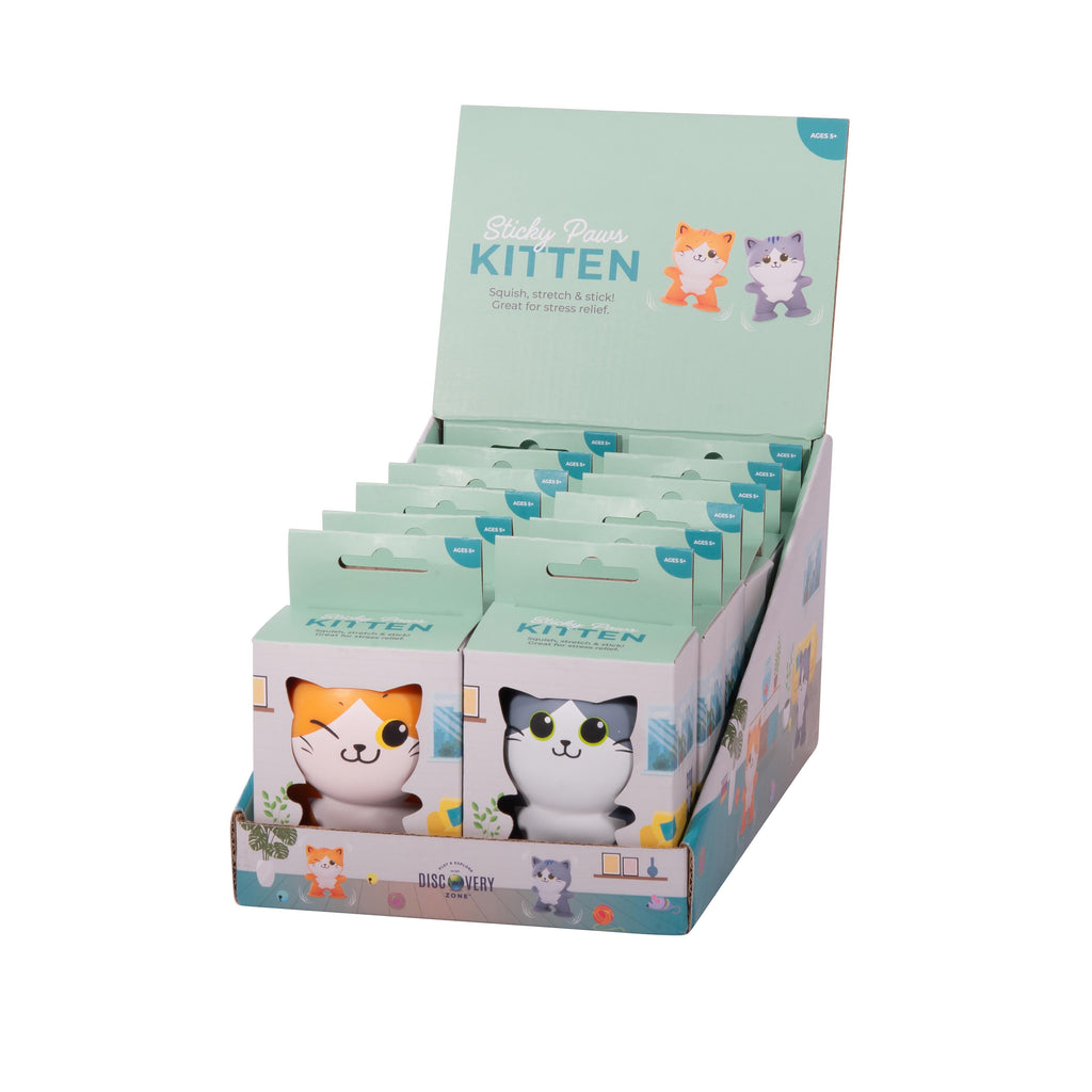 Discovery Zone Sticky Paws - Cat Cdu 12pcs/3 Assorted in Single