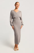 Style State - Cross Front Top & Skirt Set