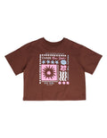 Eve Girl Sun Chaser Tee (Size 8-16) in CHOCOLATE