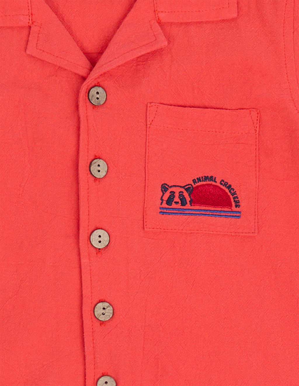 Animal Crackers Sunburst Shirt in RED