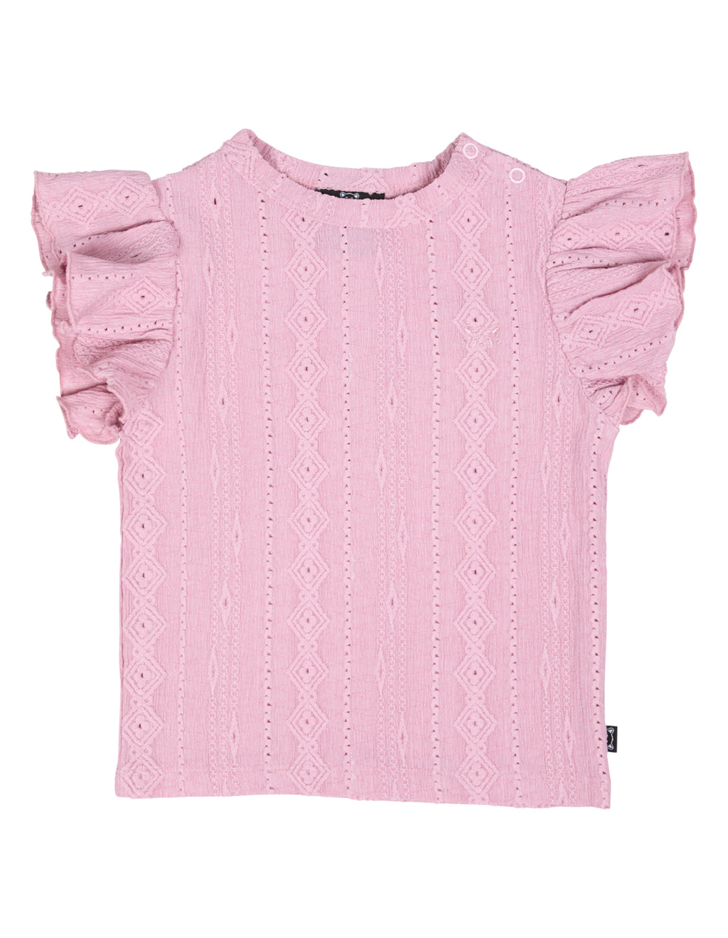 Animal Crackers Textured Top in PINK