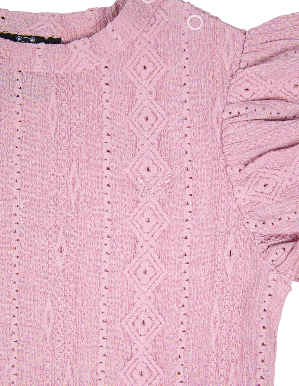 Animal Crackers Textured Top in PINK