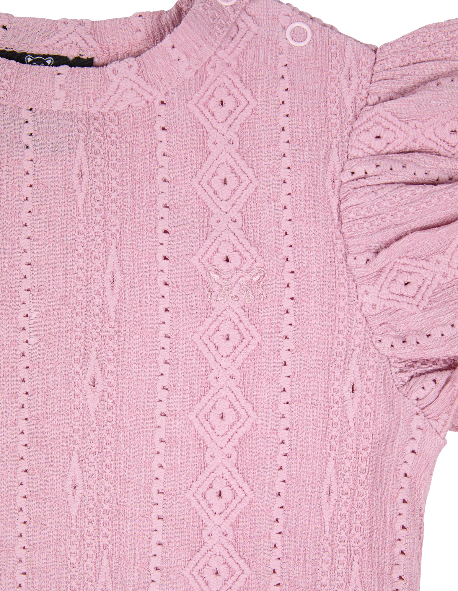Animal Crackers Textured Top in PINK