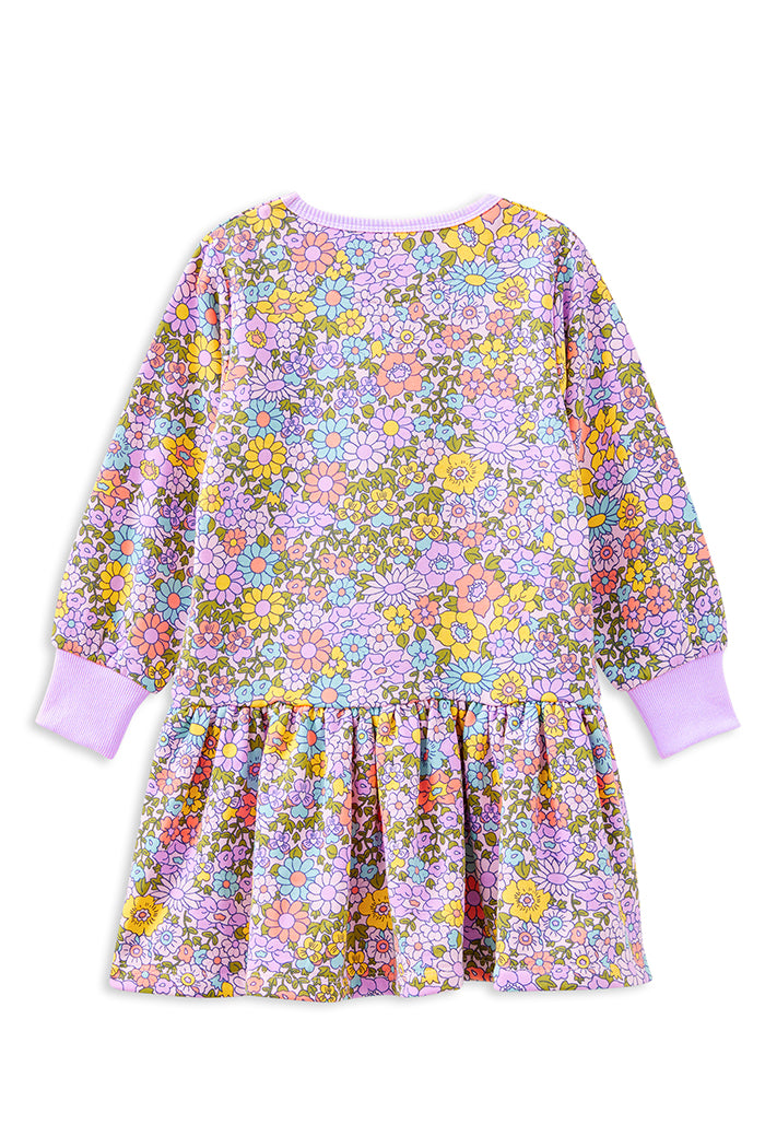 Milky Clothing The Sunshine Club Sweater Dress in Floral