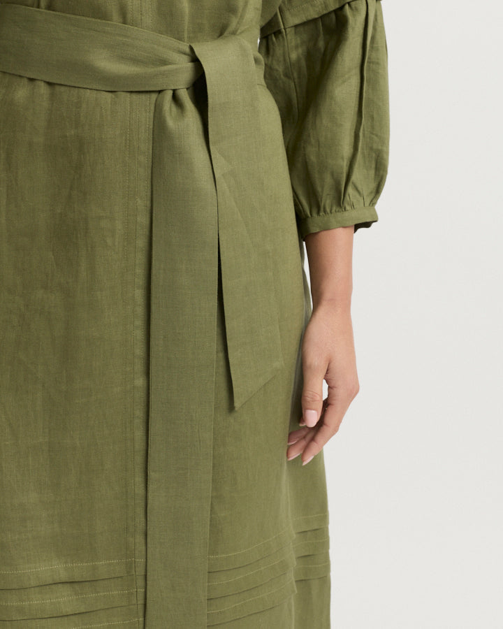 Yarra Trail Tirari Day Dress in LAWN