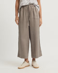 Yarra Trail Tirari Pintuck Pant in EARTH