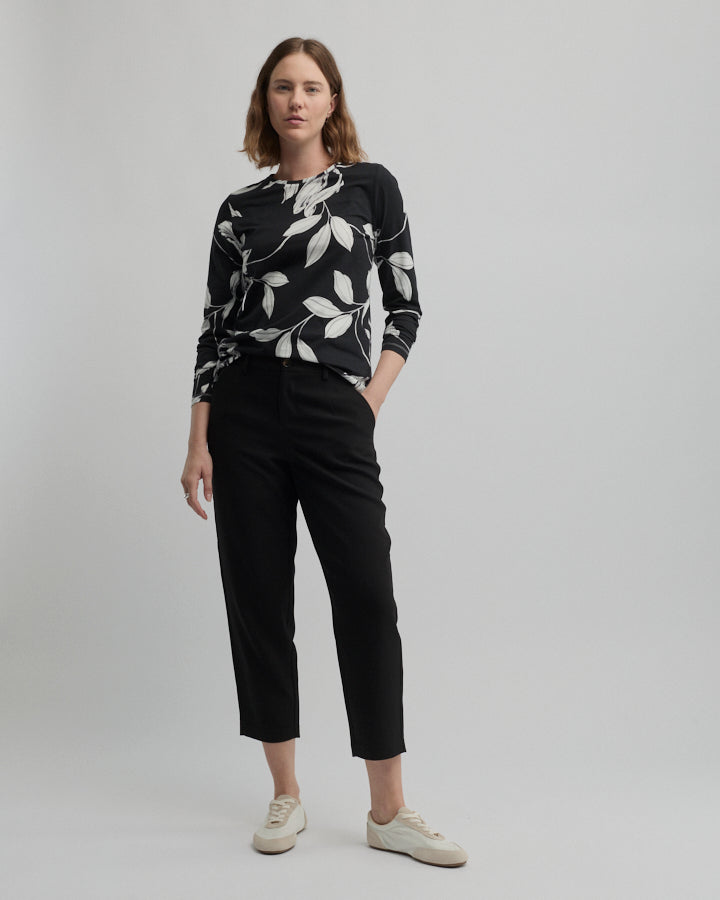 Yarra Trail Twany Pant in BLACK