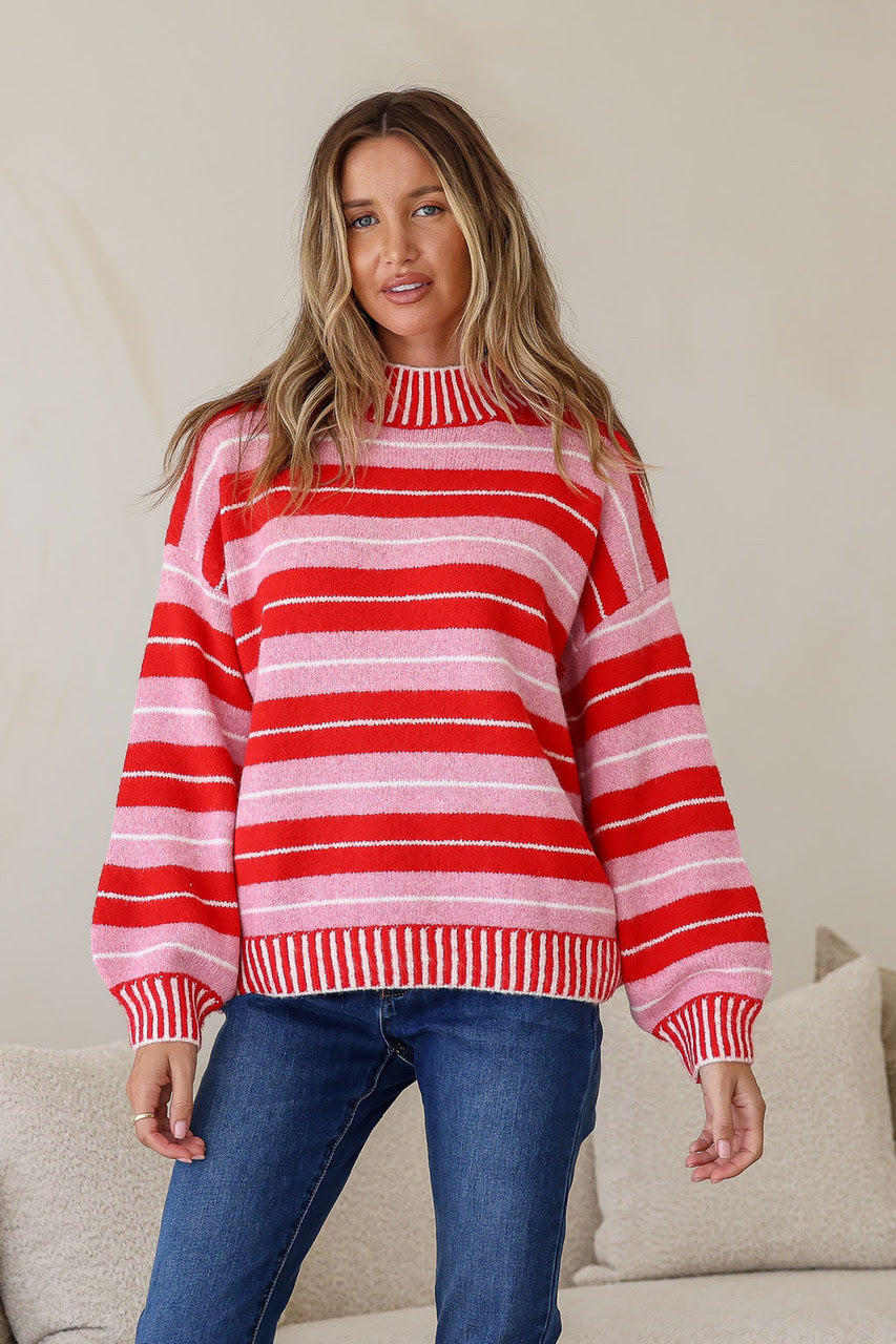 Miss Marlow - Stanford Multi Stripe Knit