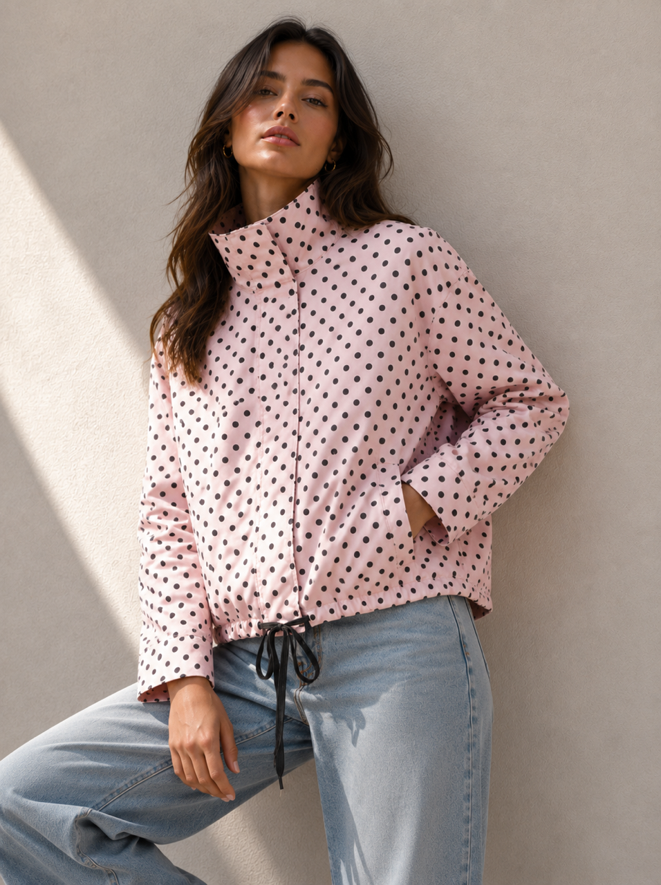 Smaibulun - Polka Dot Spray Jacket