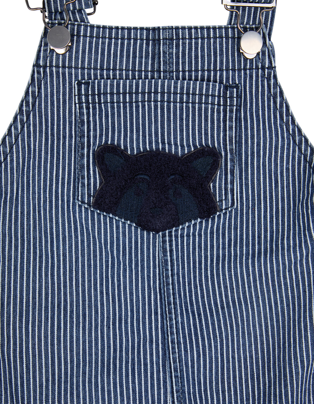 Animal Crackers Vertical Overalls in STRIPE