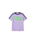 Milky Clothing Village Tee - Lilac in Lilac