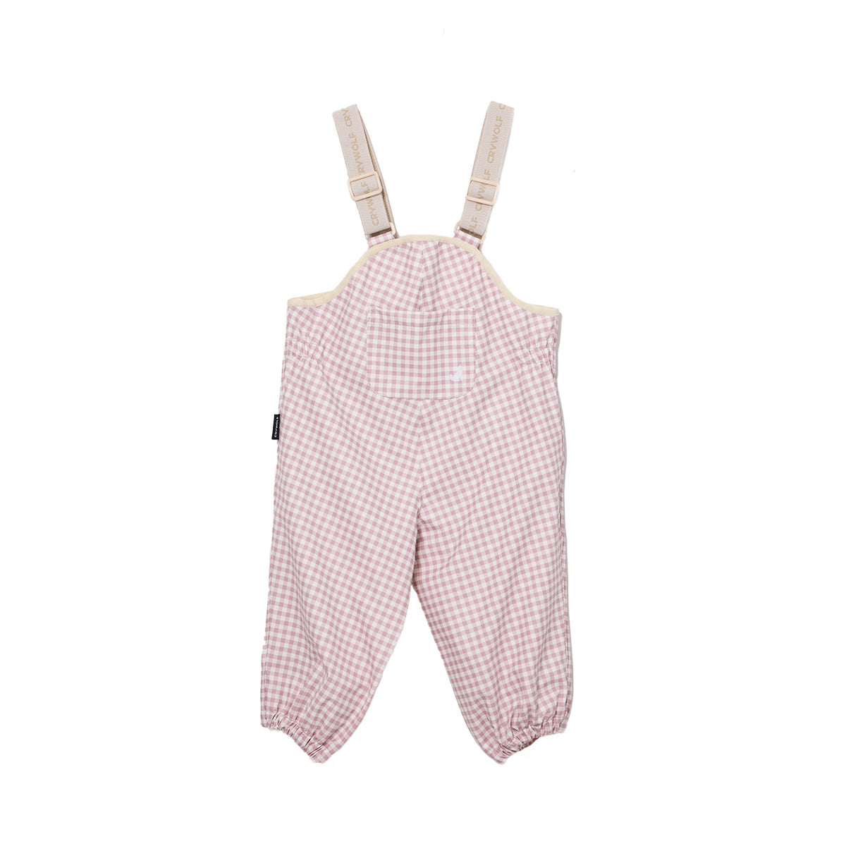 Crywolf Wander Overall Gingham in Gingham
