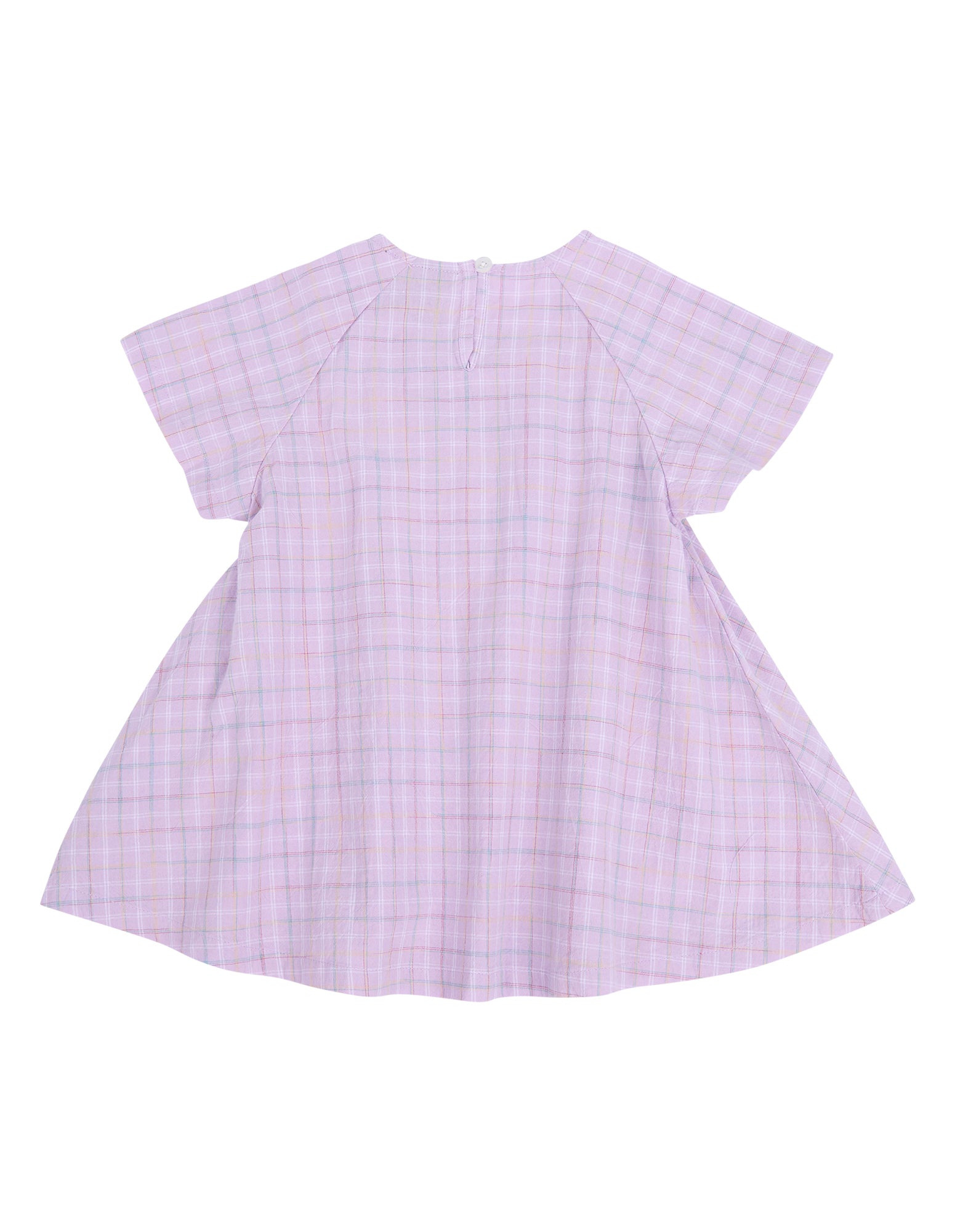 Animal Crackers Weave Dress in CHECK