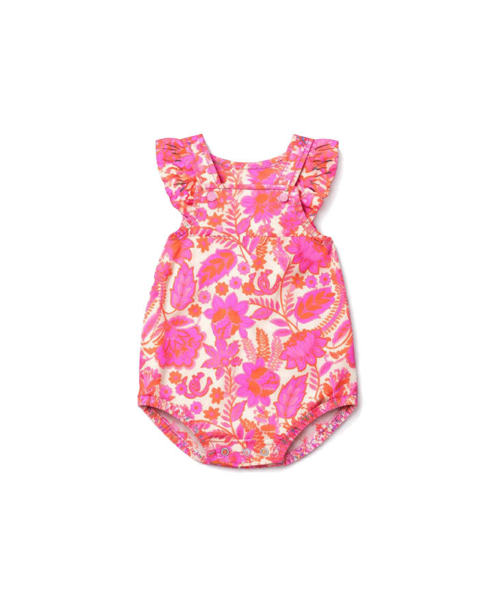 Milky Clothing Wild Paisley Playsuit in Multi