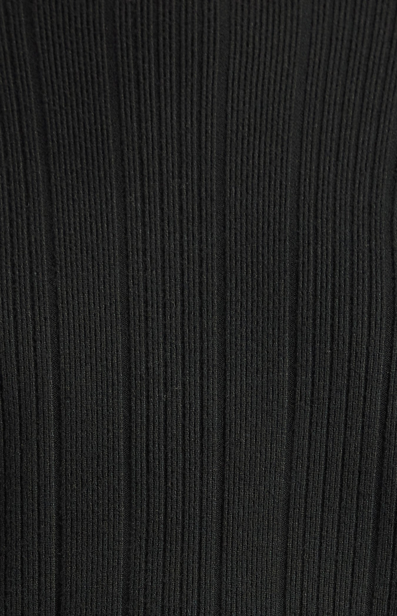 Style State - High Neck  Knit Top W/Gold Buttons
