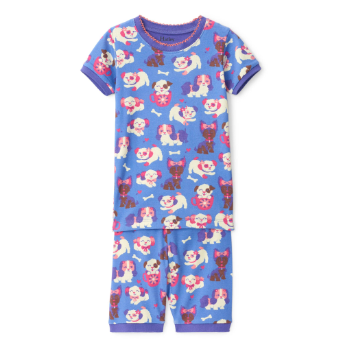 Hatley – Puppy Love Organic Cotton Short Pajama Set