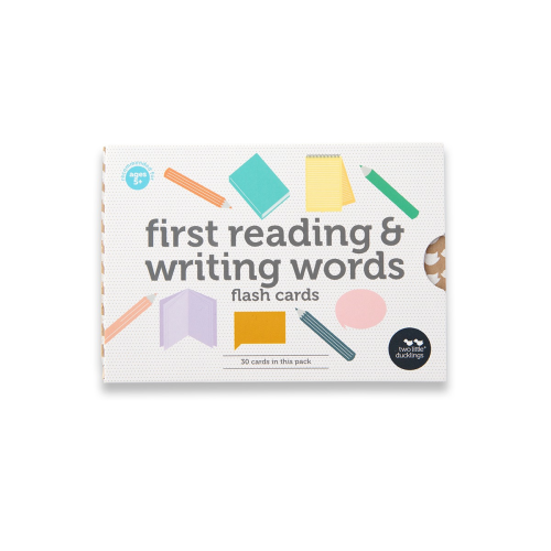 Two Little Ducklings – First Reading and Writing Words Flash Cards