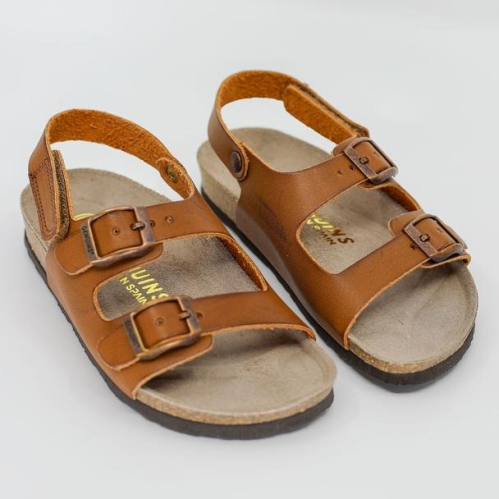 Genuins – Kindu Vachetta Sandal in Brown