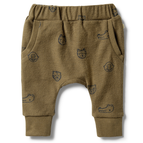 Wilson&Frenchy – French Terry Slouch Pant – Little Faces