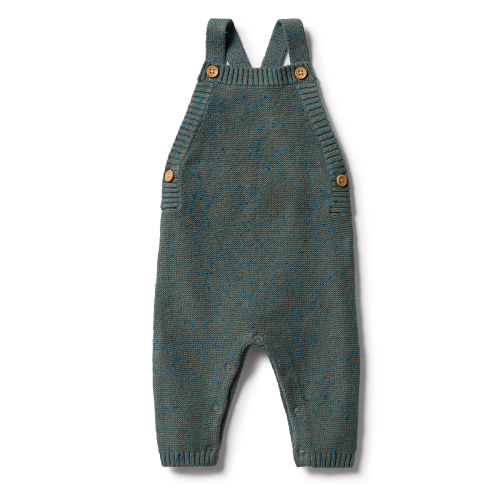 Wilson&Frenchy – Knitted Overall – Dusty Olive Fleck
