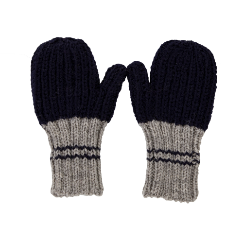 Acorn – Campside Ribbed Mittens – Navy