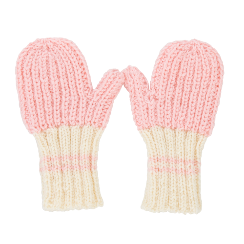 Acorn – Campside Ribbed Mittens – Pink