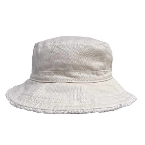 ACORN – Mushroom Frayed Bucket Hat