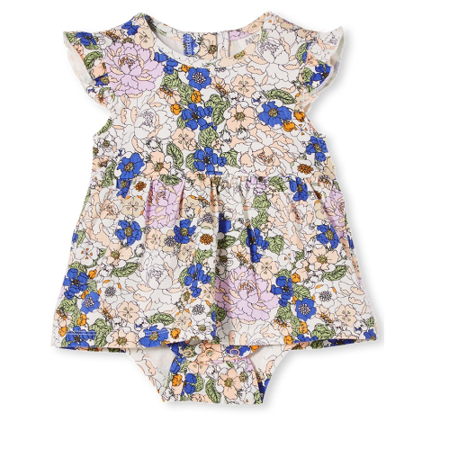 Milky – Peony Floral Baby Dress