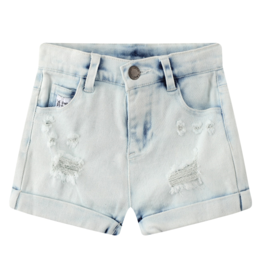 Cracked Soda – Tilli Denim Shorts – Blue (3-16)