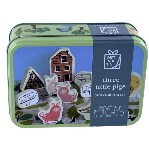 Gift in a Tin – Three Little Pigs