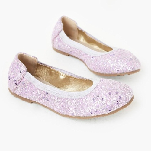 Walnut – Catie Party Ballet – Lilac Glitter