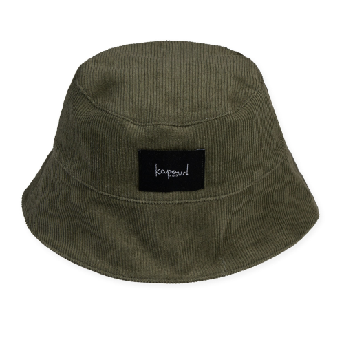 KAPOW – Sage Corduroy Bucket Hat