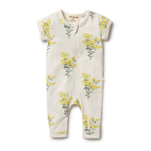 Wilson&Frenchy – Organic Zipsuit – Little Blossom