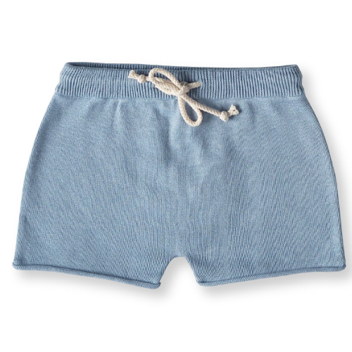 GROWN – Knitted Shorts – Powder Blue