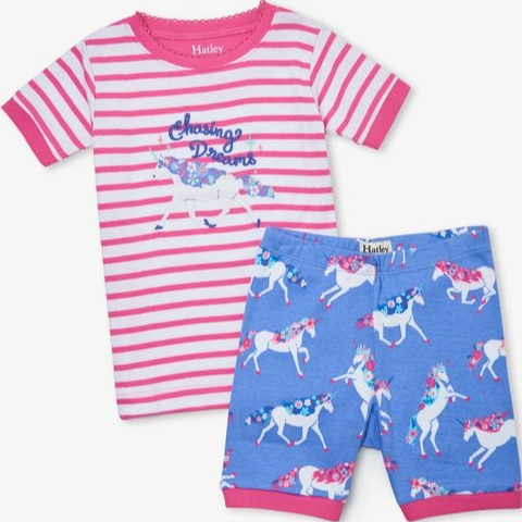 Hatley – Dreamy Unicorns Organic Cotton Pajama Set