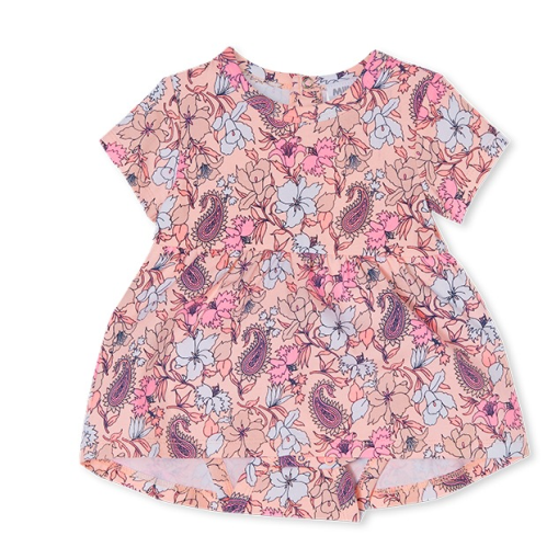 Milky – Paisley Floral Baby Dress