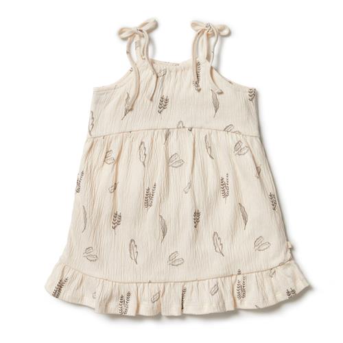 Wilson&Frenchy – Crinkle Ruffle Dress – Seedling