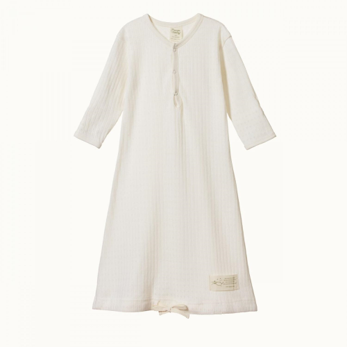 Nature Baby – pointelle sleeping gown