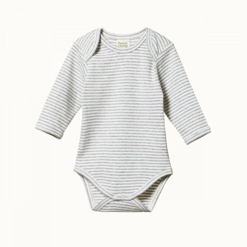 Nature Baby – Cotton long sleeve bodysuit