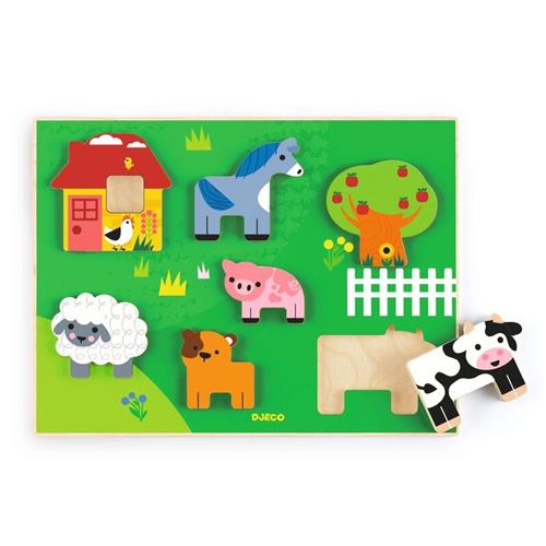 Djeco – Farm Story Wooden Puzzle