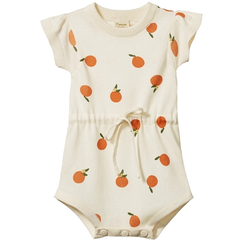 Nature Baby – Lottie Suit – Orange Blossom