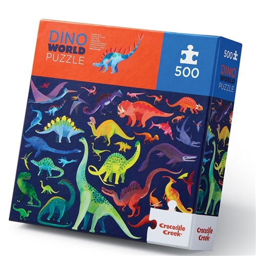 Crocodile Creek – Family Puzzle 500 piece – Dino World