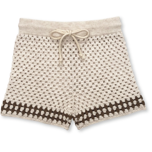 Grown – Hand Crochet Shorts – Coconut (HOL23)